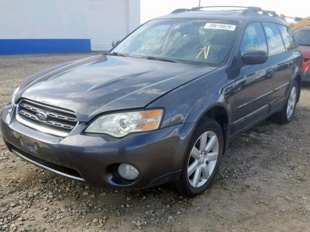 4S4BP62C077340387 - 2007 SUBARU OUTBACK OU BLUE photo 2