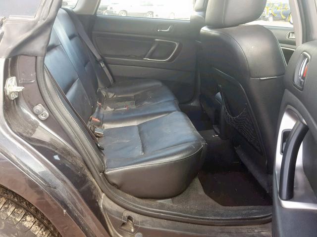 4S4BP62C077340387 - 2007 SUBARU OUTBACK OU BLUE photo 6