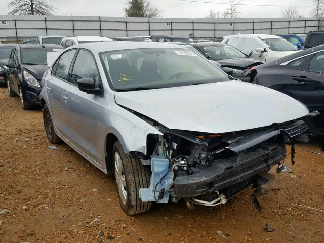 3VWLL7AJXEM320948 - 2014 VOLKSWAGEN JETTA TDI SILVER photo 1