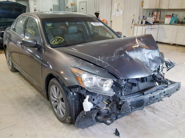 1HGCP2F84BA090107 - 2011 HONDA ACCORD EXL GRAY photo 1