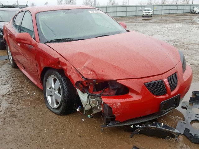 2G2WP552071204328 - 2007 PONTIAC GRAND PRIX RED photo 1