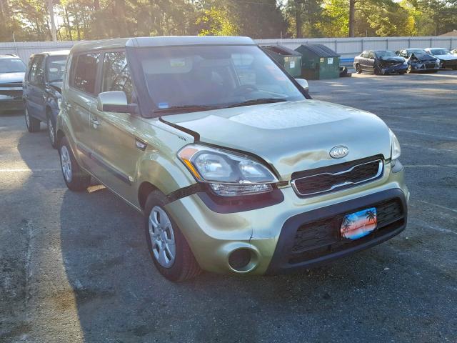 KNDJT2A54C7441580 - 2012 KIA SOUL GREEN photo 1