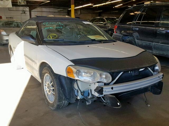 1C3EL55R55N524454 - 2005 CHRYSLER SEBRING TO WHITE photo 1