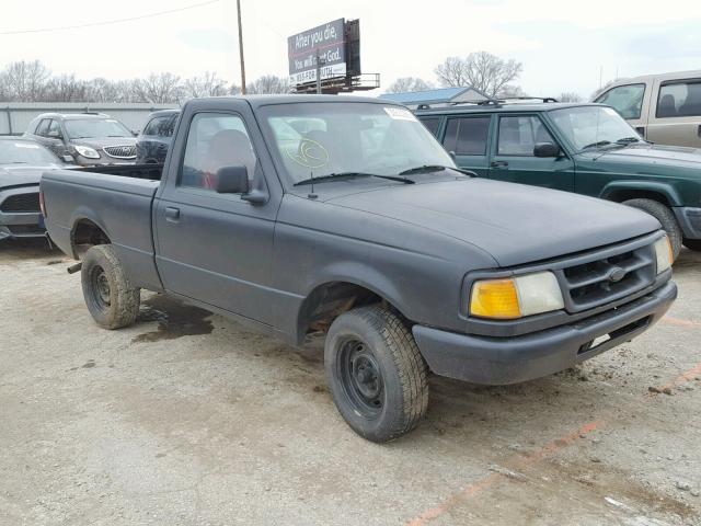 1FTCR10A1VUA76473 - 1997 FORD RANGER BLACK photo 1