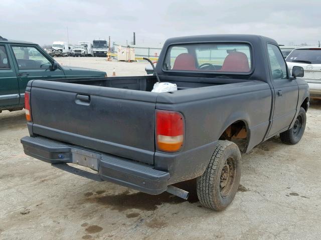 1FTCR10A1VUA76473 - 1997 FORD RANGER BLACK photo 4