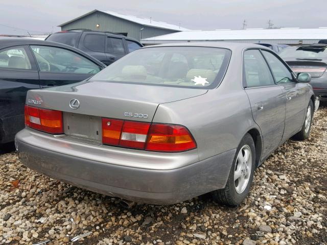 JT8BF28G7X5073611 - 1999 LEXUS ES 300 BEIGE photo 4