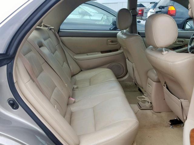 JT8BF28G7X5073611 - 1999 LEXUS ES 300 BEIGE photo 6