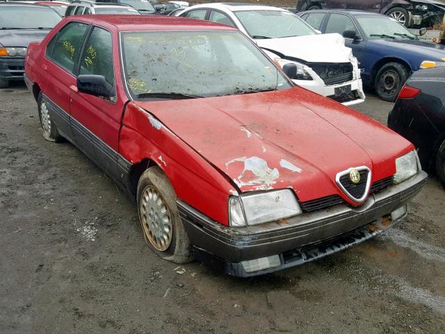 ZAREA33L8N6261476 - 1992 ALFA ROMEO 164 L RED photo 1