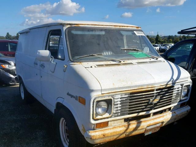 CGQ153U165288 - 1973 CHEVROLET VAN WHITE photo 1