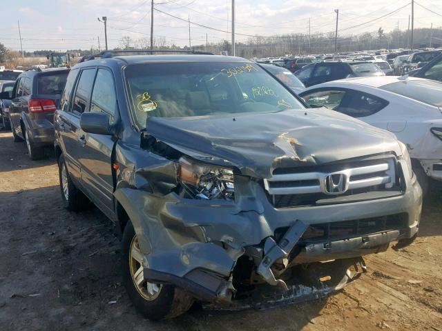 5FNYF18298B003456 - 2008 HONDA PILOT VP GRAY photo 1