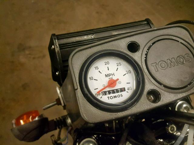 ZZ1A621254K093185 - 2004 TOMO MOPED BLACK photo 8