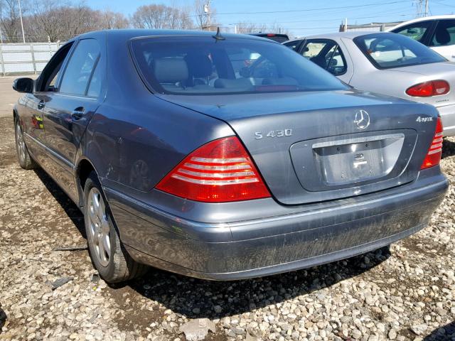 WDBNG83JX6A484460 - 2006 MERCEDES-BENZ S 430 4MAT GRAY photo 3