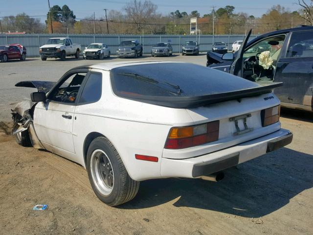 WP0AA0944EN462790 - 1984 PORSCHE 944 WHITE photo 3