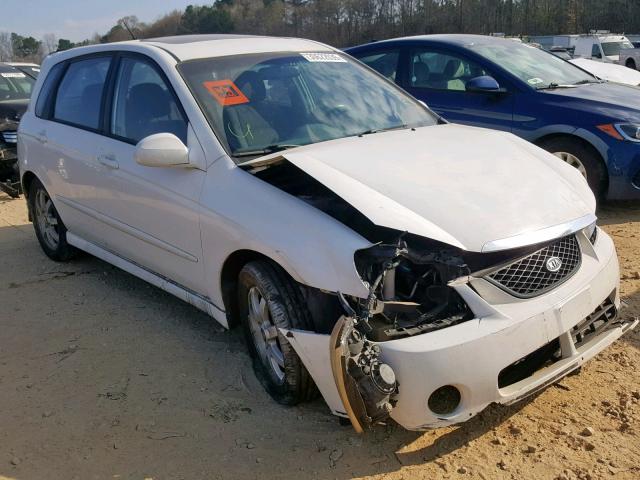 KNAFE161655074077 - 2005 KIA SPECTRA5 WHITE photo 1