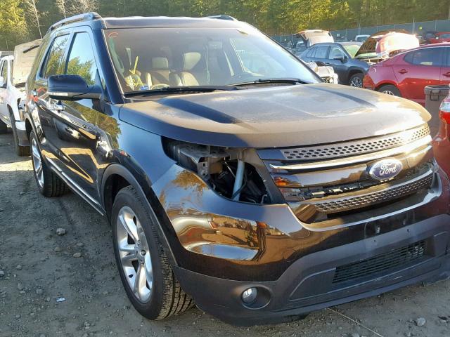 1FM5K8F81DGC68270 - 2013 FORD EXPLORER L PURPLE photo 1