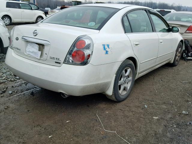 1N4BL11D76C245351 - 2006 NISSAN ALTIMA SE WHITE photo 4