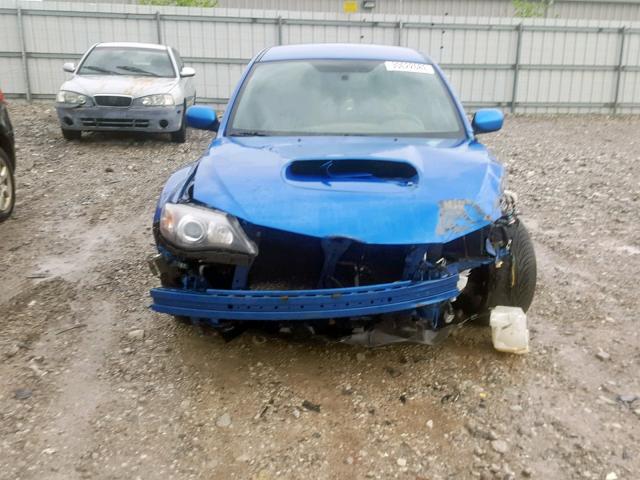 JF1GR8H61AL820864 - 2010 SUBARU IMPREZA WR BLUE photo 9