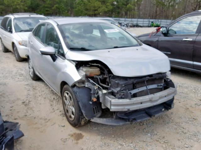 3FADP4AJ2DM192266 - 2013 FORD FIESTA S SILVER photo 1