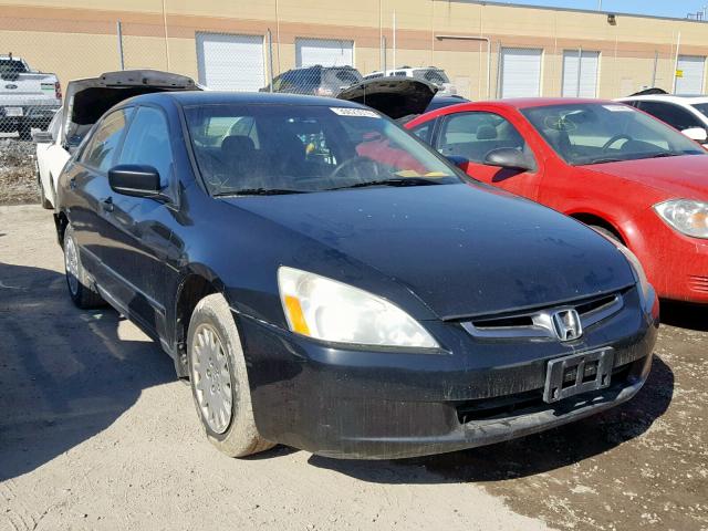 1HGCM56195A814231 - 2005 HONDA ACCORD DX BLACK photo 1