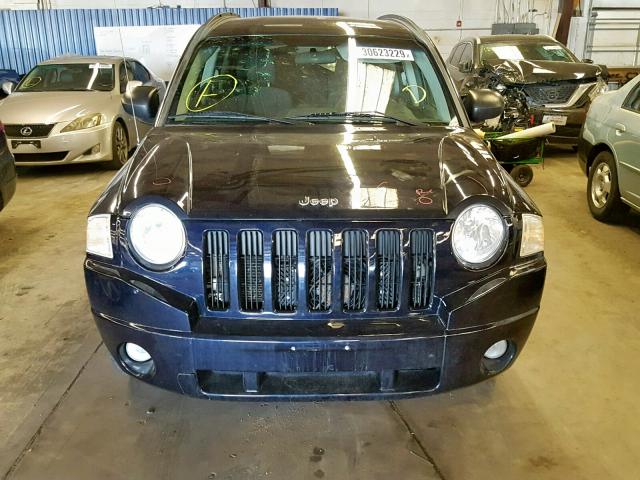 1J4NF1FB3AD646320 - 2010 JEEP COMPASS SP BLUE photo 9