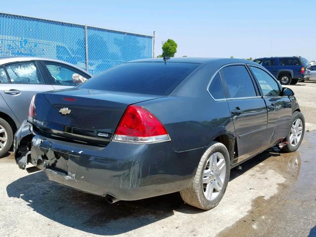 2G1WB5E39G1160003 - 2016 CHEVROLET IMPALA LIM BLUE photo 4