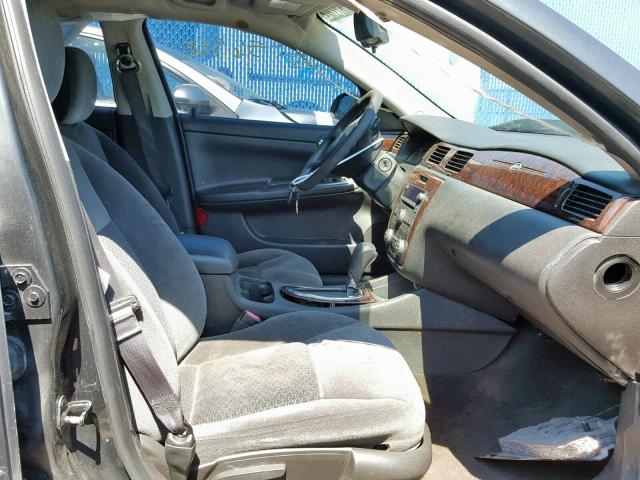 2G1WB5E39G1160003 - 2016 CHEVROLET IMPALA LIM BLUE photo 5