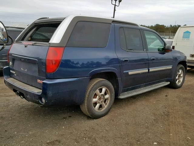 1GKET12S846146509 - 2004 GMC ENVOY XUV BLUE photo 4