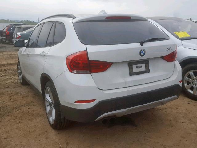 WBAVM5C59DVV90249 - 2013 BMW X1 XDRIVE3 WHITE photo 3