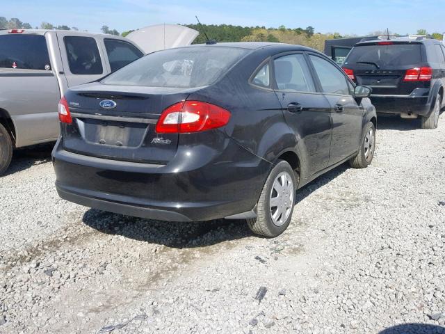 3FADP4AJ8DM183345 - 2013 FORD FIESTA S BLACK photo 4