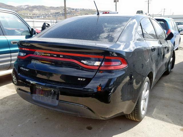 1C3CDFBB6FD286719 - 2015 DODGE DART SXT BLACK photo 4