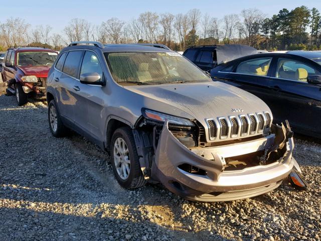 1C4PJLCB1EW221444 - 2014 JEEP CHEROKEE L SILVER photo 1