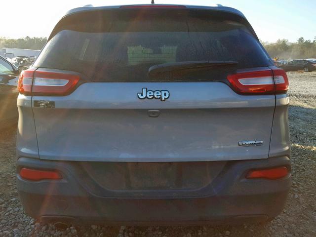 1C4PJLCB1EW221444 - 2014 JEEP CHEROKEE L SILVER photo 9