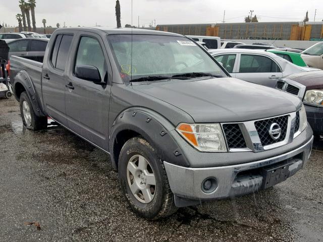 1N6AD09U98C443446 - 2008 NISSAN FRONTIER C GRAY photo 1