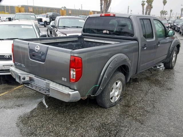 1N6AD09U98C443446 - 2008 NISSAN FRONTIER C GRAY photo 4