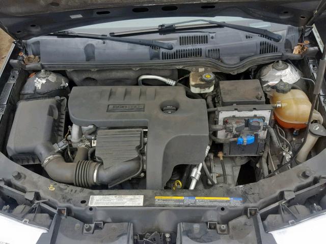 1G8AL52F25Z143183 - 2005 SATURN ION LEVEL BLACK photo 7