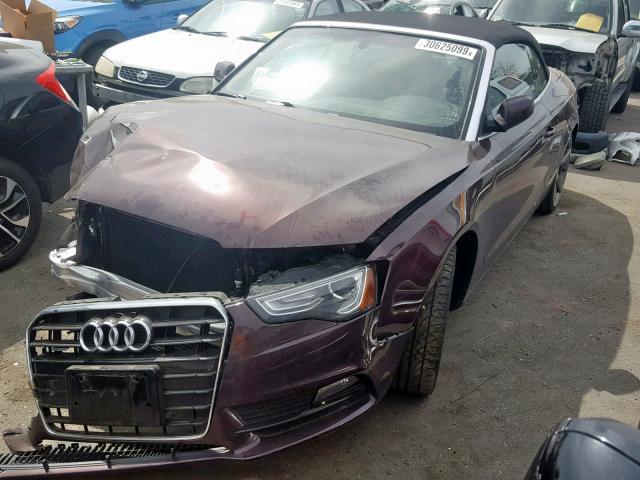 WAULFAFH0EN010453 - 2014 AUDI A5 PREMIUM PURPLE photo 2