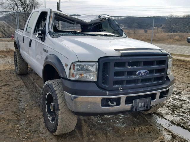 1FTWW31Y25EB29981 - 2005 FORD F350 SRW S WHITE photo 1