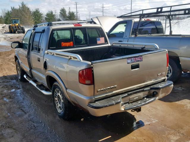 1GTDT13X03K156880 - 2003 GMC SONOMA SILVER photo 3