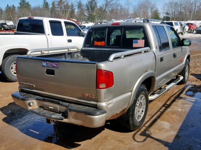 1GTDT13X03K156880 - 2003 GMC SONOMA SILVER photo 4