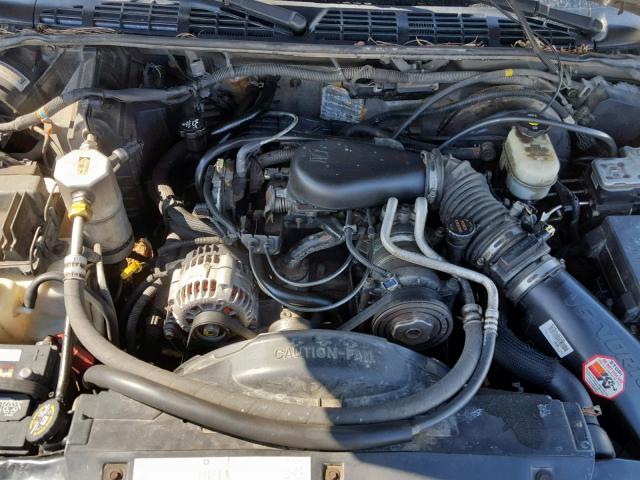 1GTDT13X03K156880 - 2003 GMC SONOMA SILVER photo 7