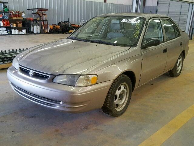 1NXBR12E5XZ243153 - 1999 TOYOTA COROLLA VE TAN photo 2