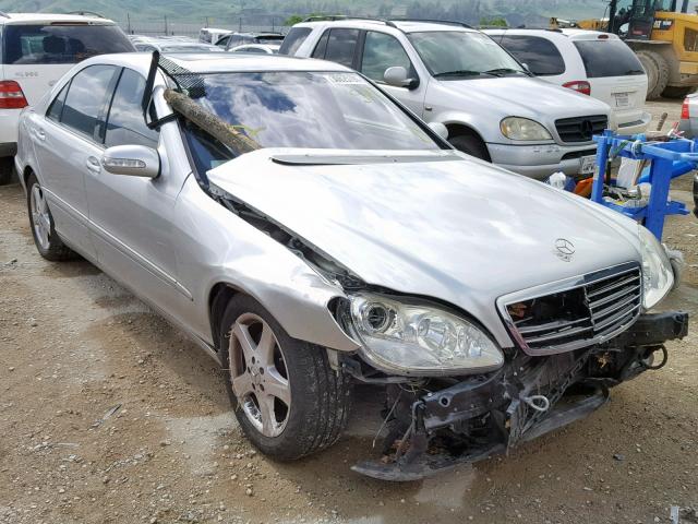 WDBNG75J24A428050 - 2004 MERCEDES-BENZ S 500 SILVER photo 1