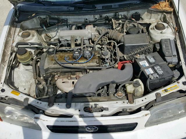 JT2BC52L4T0115167 - 1996 TOYOTA TERCEL DX WHITE photo 7