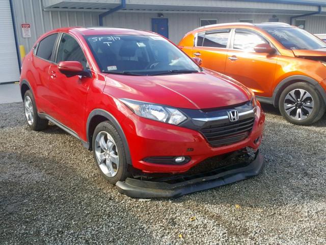 3CZRU6H59GM724768 - 2016 HONDA HR-V EX RED photo 1