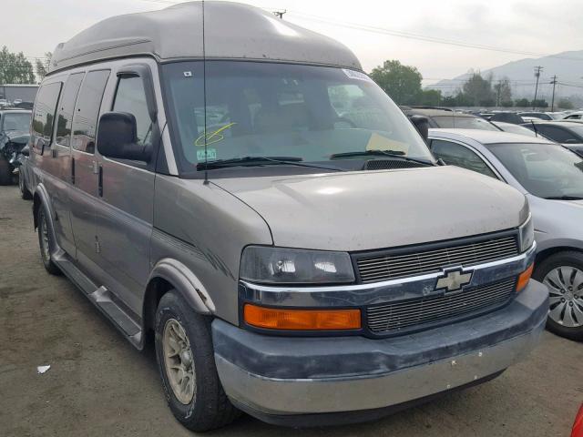 1GBFH15T131151735 - 2003 CHEVROLET EXPRESS G1 SILVER photo 1