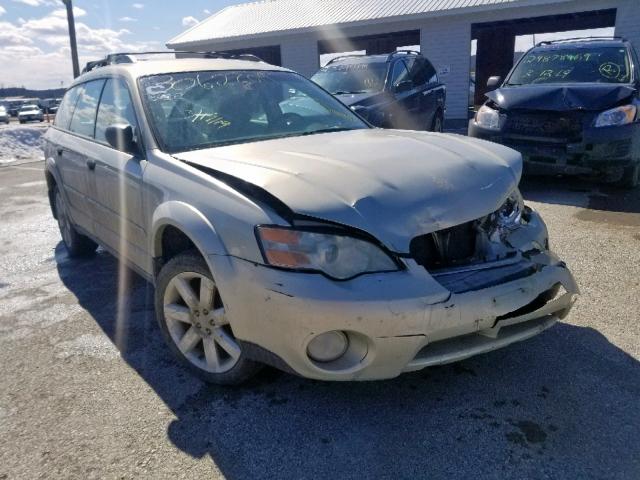 4S4BP61C777343546 - 2007 SUBARU LEGACY OUT GREEN photo 1