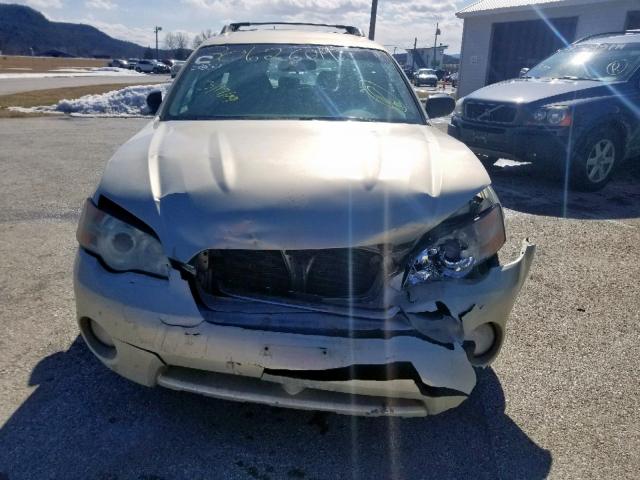 4S4BP61C777343546 - 2007 SUBARU LEGACY OUT GREEN photo 7