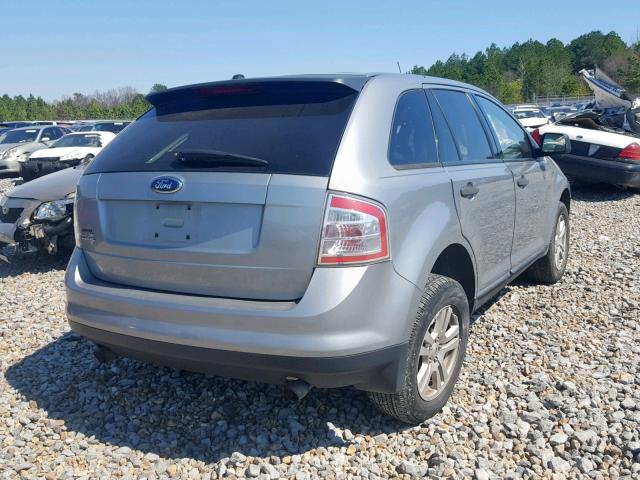 2FMDK36C87BB29963 - 2007 FORD EDGE SE SILVER photo 4