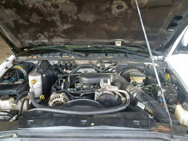 1GTCS19X5V8502931 - 1997 GMC SONOMA WHITE photo 7