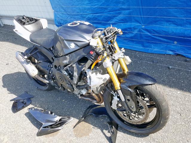 JS1GR7MA8F2101424 - 2015 SUZUKI GSX-R750 GRAY photo 1